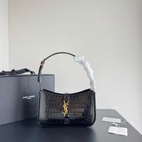 Black Bag - Crocodile