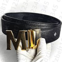 #6 Black + gold buckle