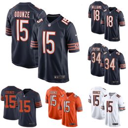 Men's Chicago Bears Caleb Williams Navy Player Game Jersey