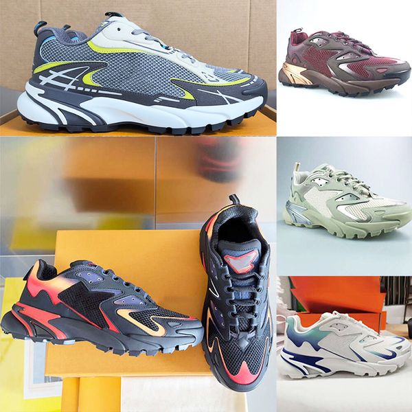 Top Quality Designer Runner Tatic Shoes Men Mesh Sneakers Classic Trainers Comfortable Breathable Casual Sport Shoes 424