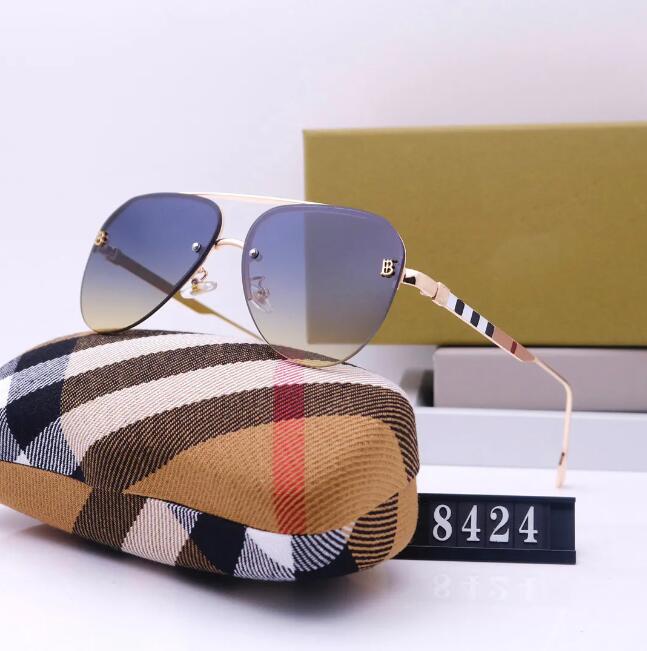 Rectangle sunglasses Luxury designer sunglasses Man Women Unisex Designer Goggle Beach Sun Glasses Retro Frame Design UV400 With Box very nice